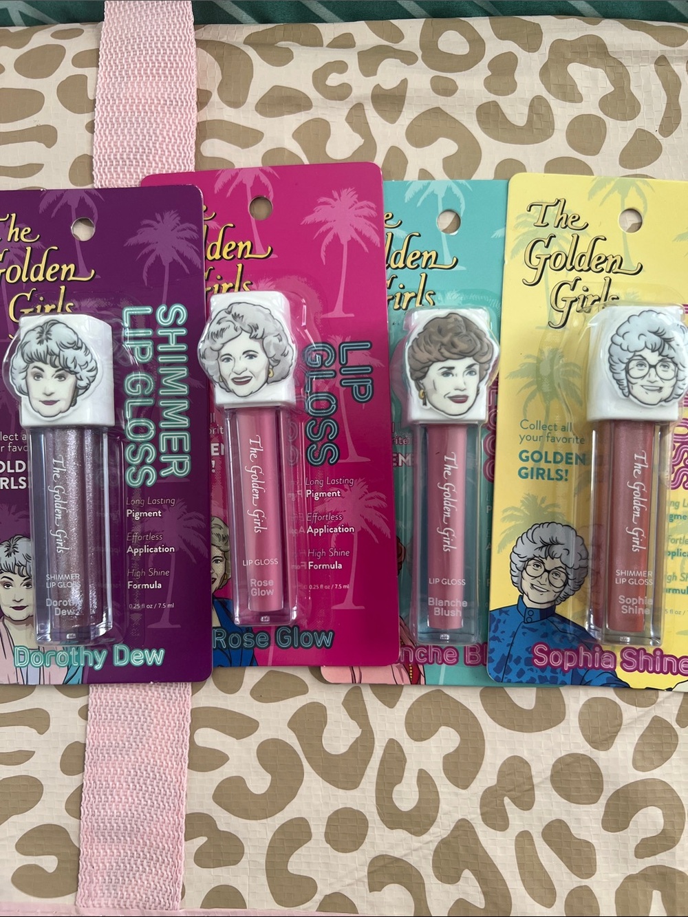 The Golden Girls Lip Gloss Set - Multi Pink & Purple Shades